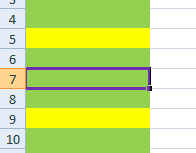 Excel Count Color Cells