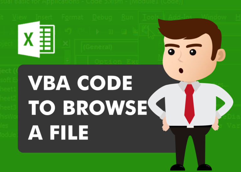 VBA Code to Browse a File