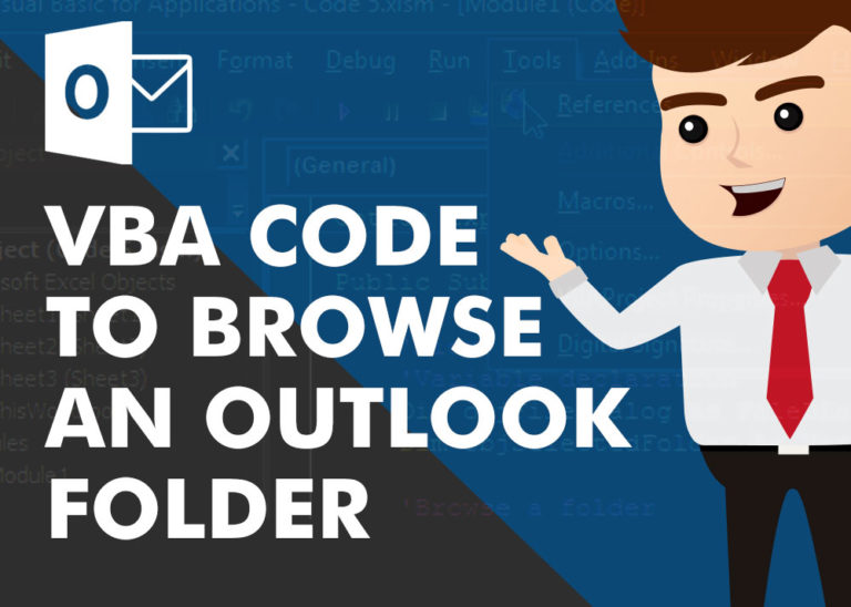 VBA  to Browse  Outlook Folder