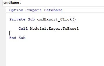 VBA Code to Export Access Recordset to Excel
