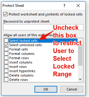 Lock Cells to avoid editing, Hide Formulas