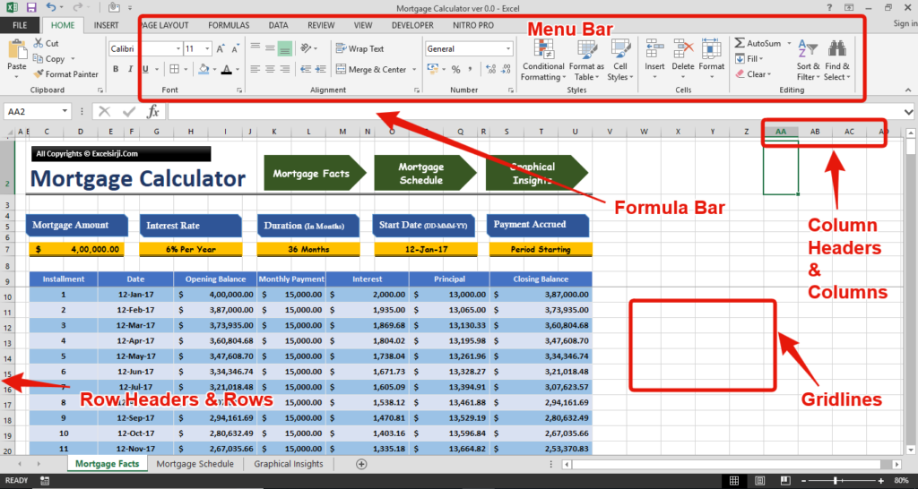 How to Hide Ribbon &formula bar in Excel?