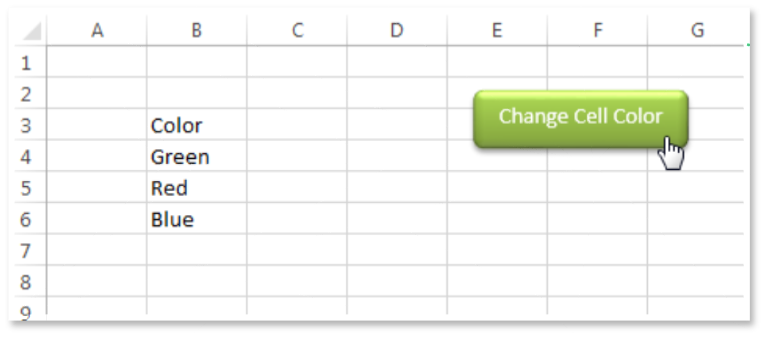 VBA Code to Change Cell Color