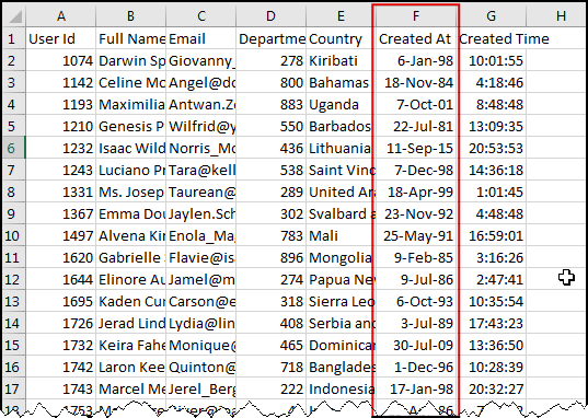 VBA Code to sort data