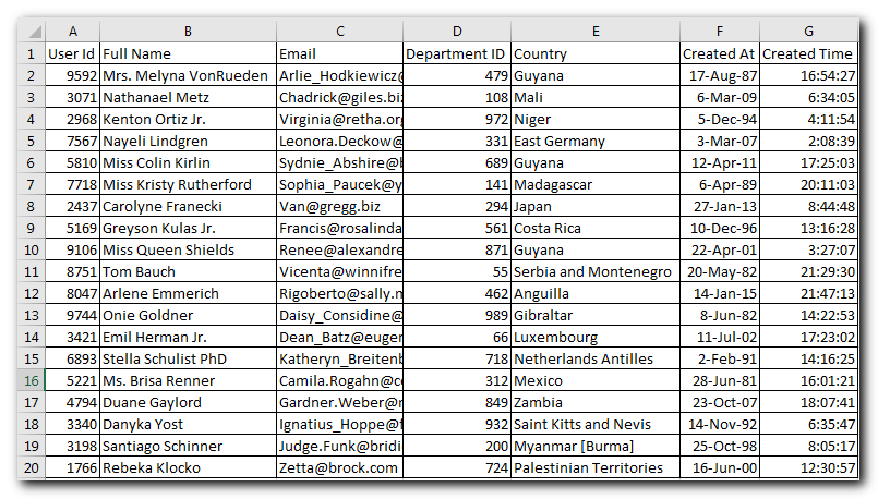 VBA Code to Add Border to Excel Range