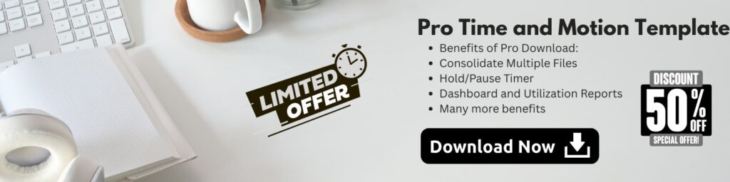 Time and Motion Template