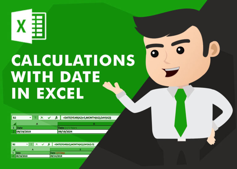 Calculations with Date in Excel