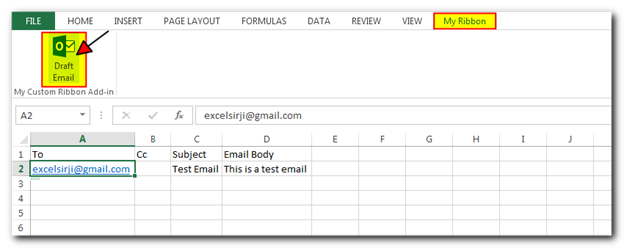 Create Excel Add-in