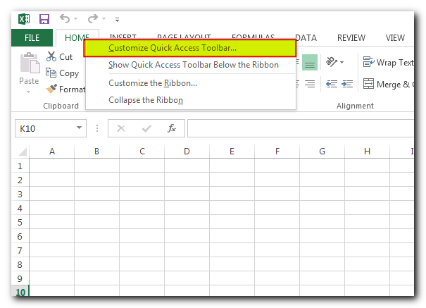 Create Excel Add-in