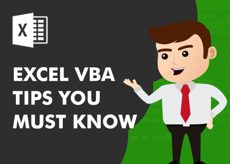 Excel VBA Tips you Must Know – Part 1