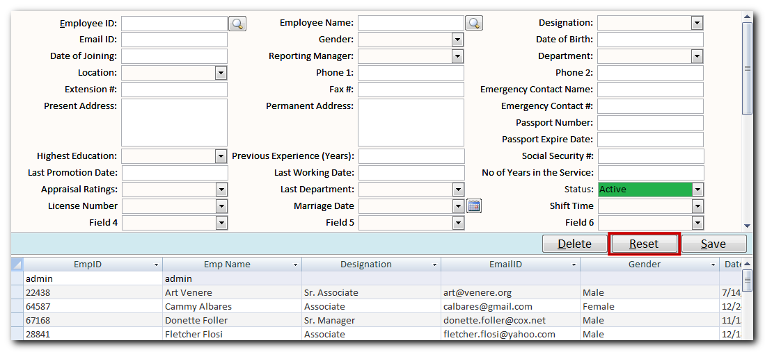 Employee Database Tool