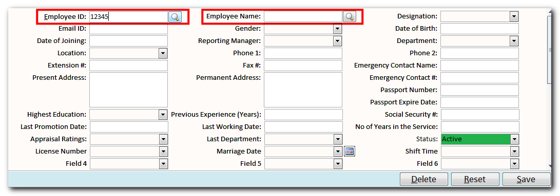 Employee Database Tool