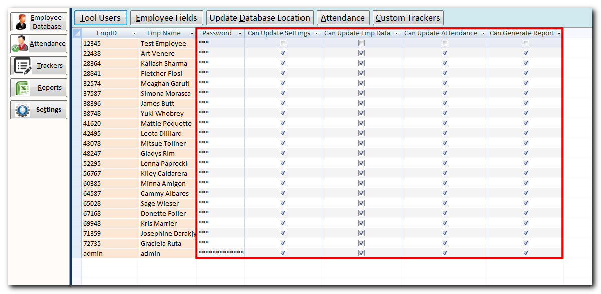 Employee Database Tool