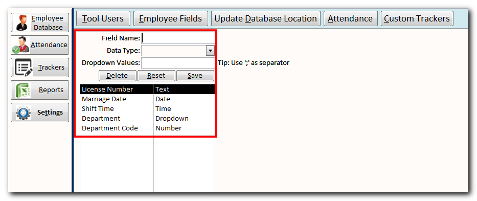 Employee Database Tool