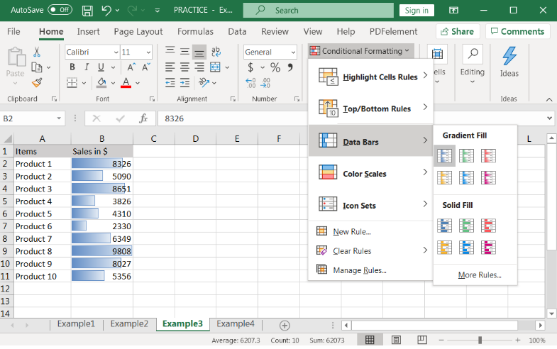 CONDITIONAL FORMATTING In Excel