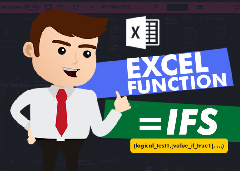 EXCEL FUNCTION – IFS