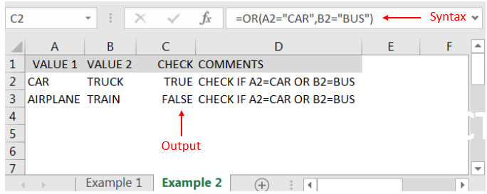 EXCEL FUNCTION – AND, OR, NOT
