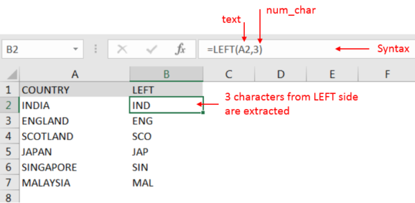 Excel Function LEFT - Complete Guide With Examples 2026