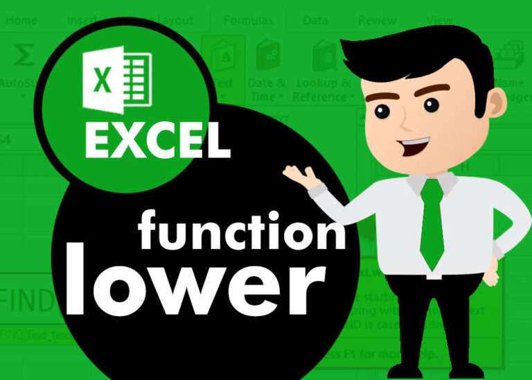 EXCEL FUNCTION – LOWER