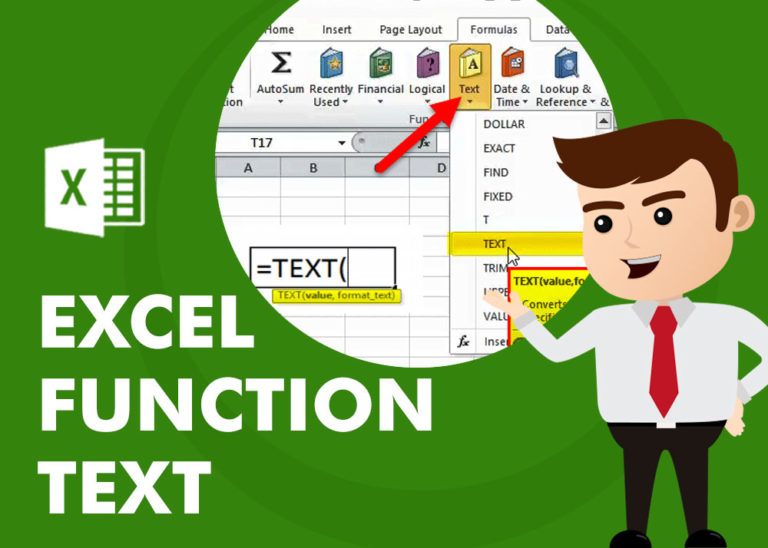 EXCEL FUNCTION – TEXT