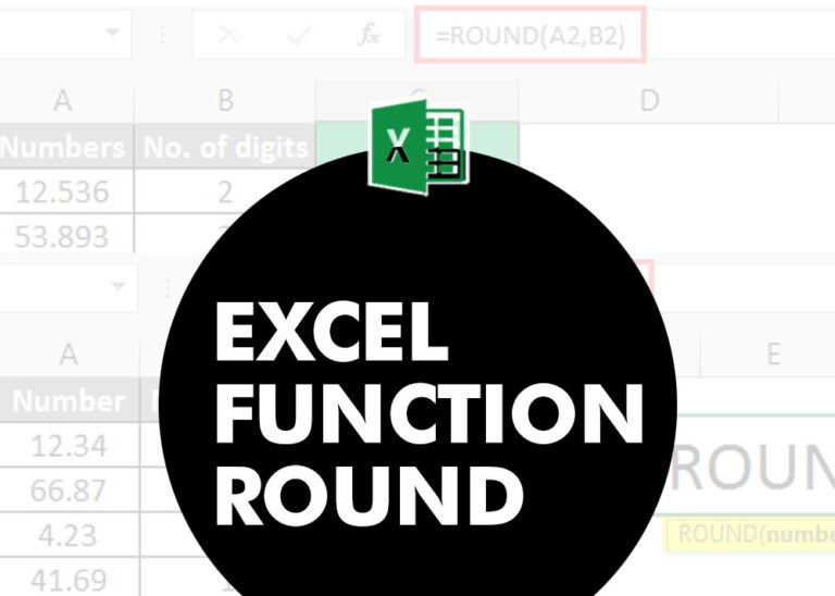 EXCEL FUNCTION – ROUND