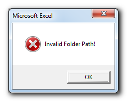 VBA Code to Check if Folder Exist