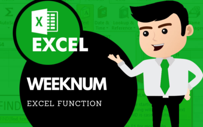 How to get Week number Excel Function