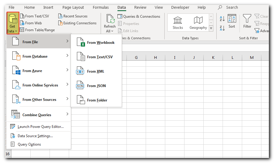 Introduction to Power Query