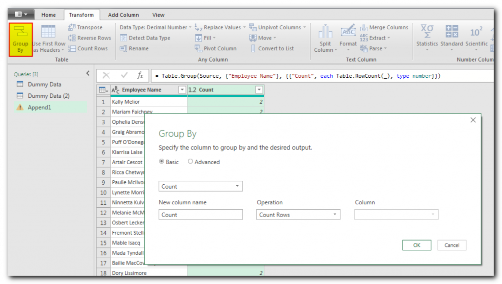 Introduction to Power Query