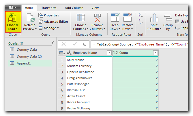 Introduction to Power Query