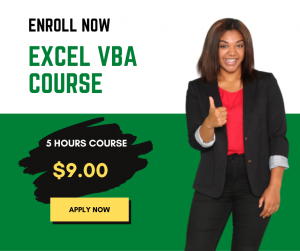 Excel VBA Course
