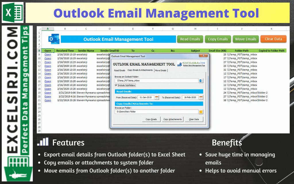 Email Management Tool