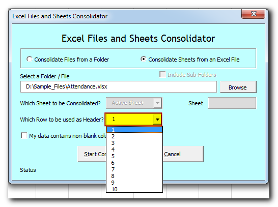 data consolidation