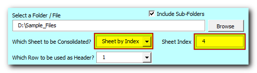 Excel Files and Sheets Consolidator