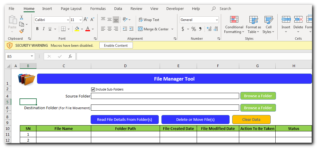 File Manager Tool