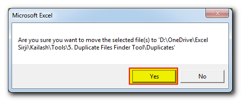 Duplicate Files Finder Tool