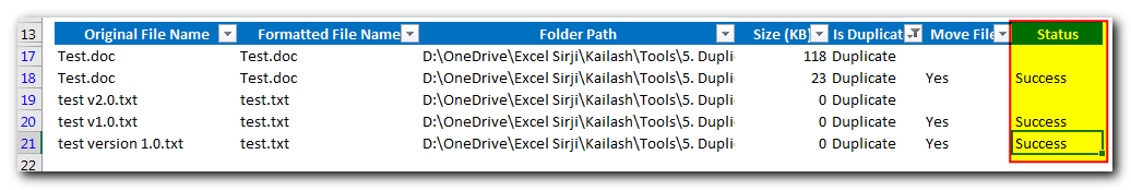 Duplicate Files Finder Tool