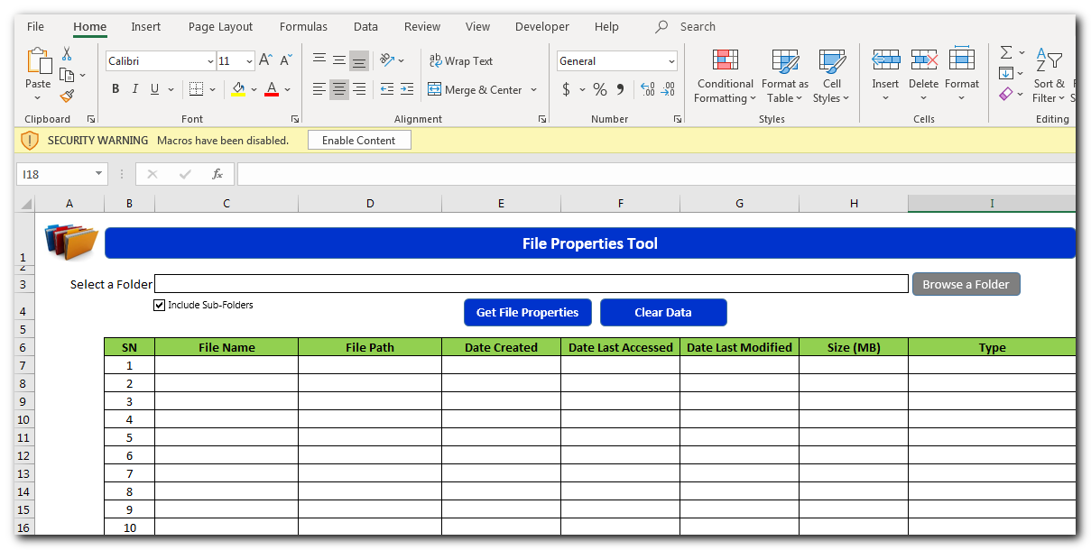 File Properties Tool