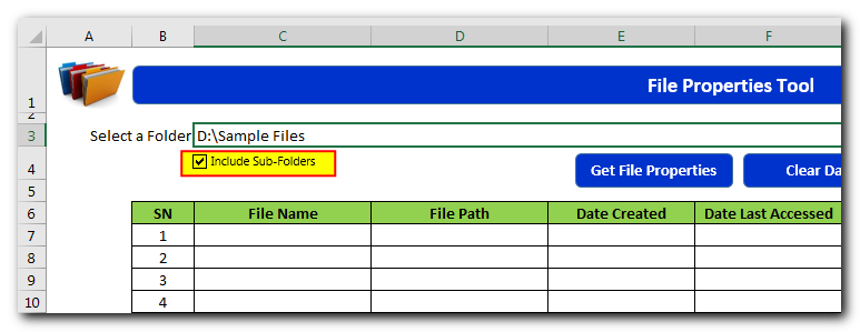 File Properties Tool