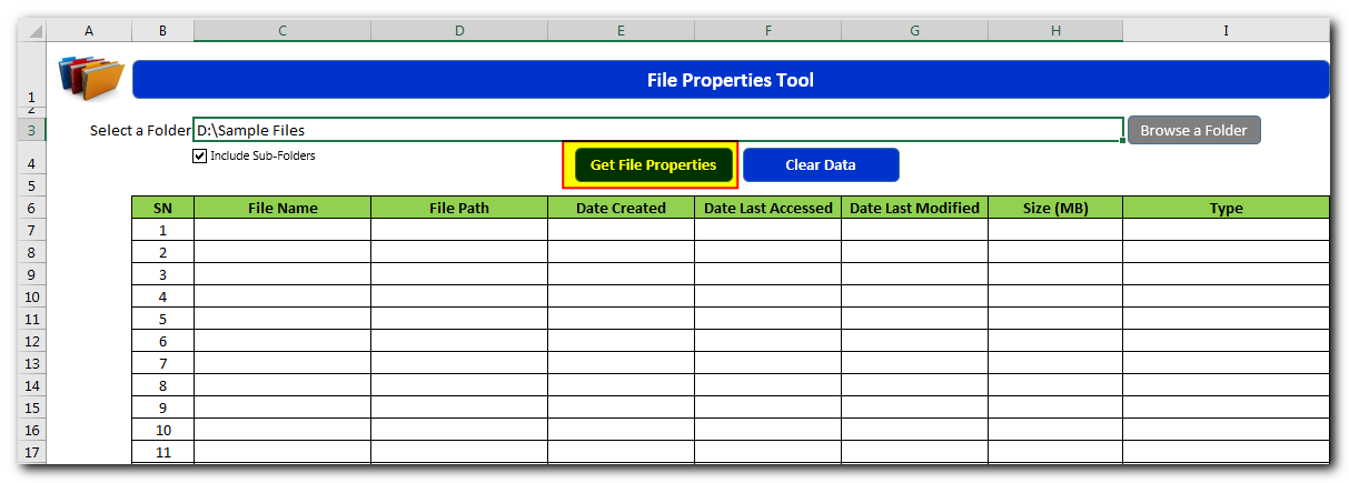 File Properties Tool