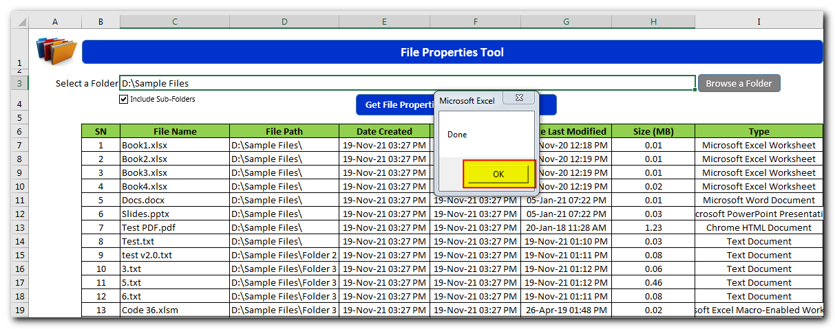 File Properties Tool
