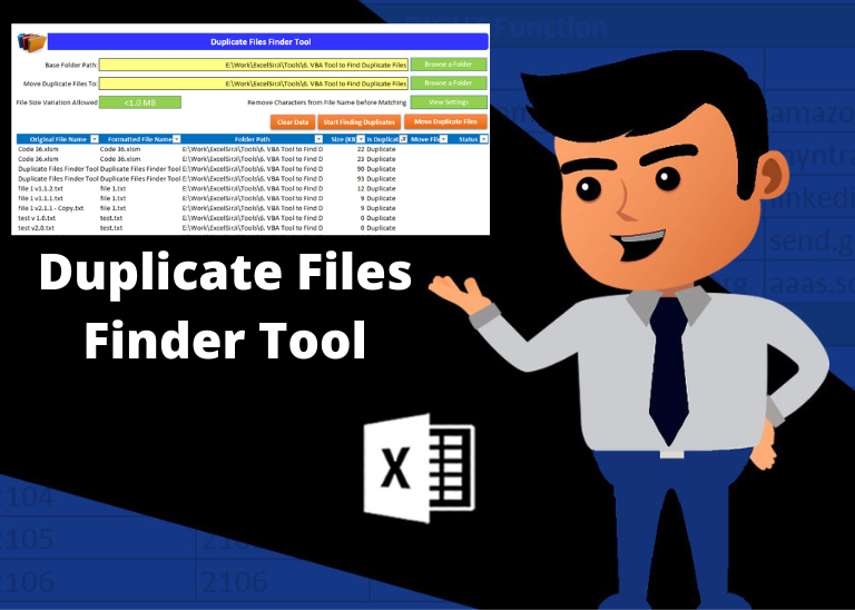 Duplidate Files Finder Tool