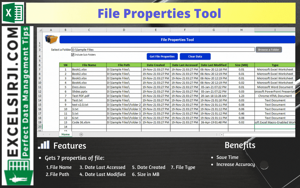 File Properties Tool
