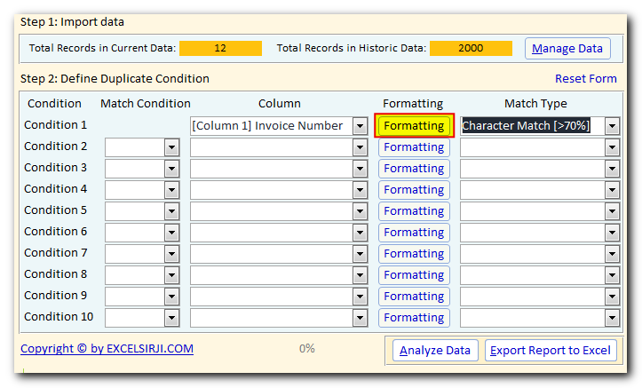 Duplicate Data Identifier