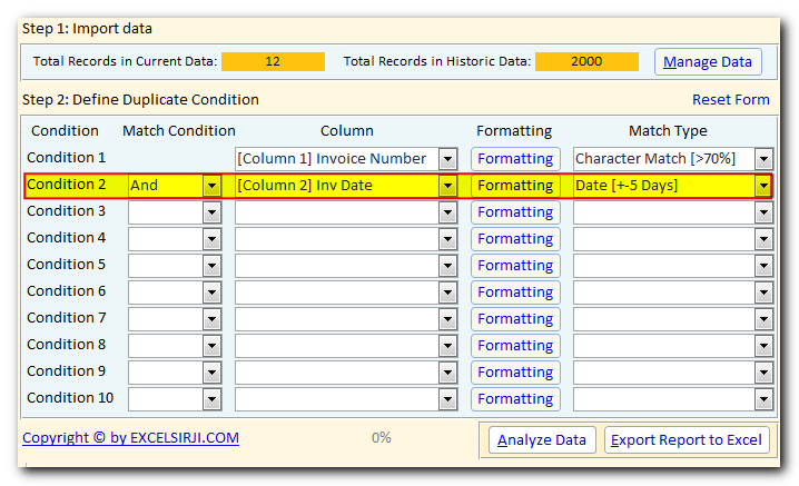 Duplicate Data Identifier