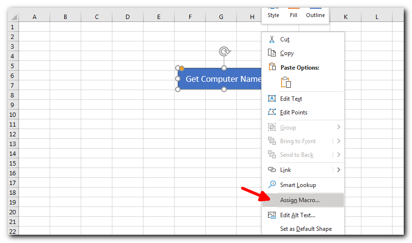 VBA Code to Get Computer Name