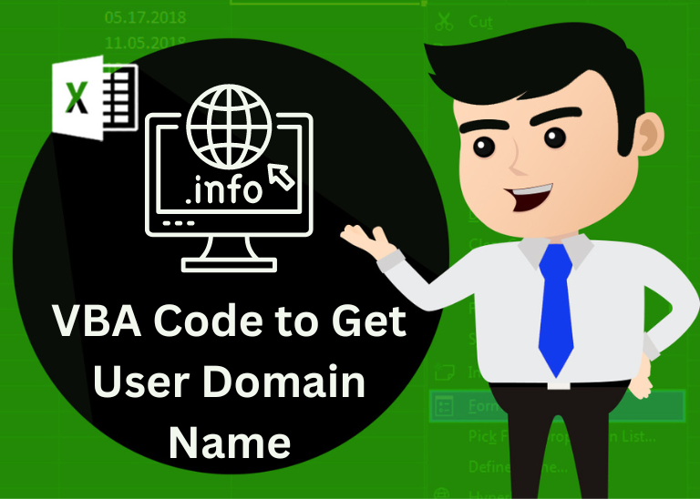 VBA Code to Get User Domain Name