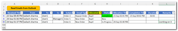 Streamlining Work Allocation with an Outlook-Based Excel Tool