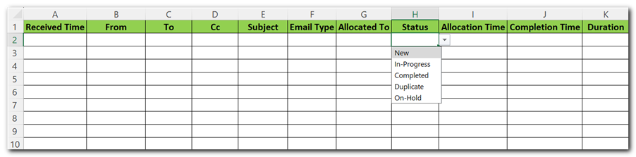 Streamlining Work Allocation with an Outlook-Based Excel Tool