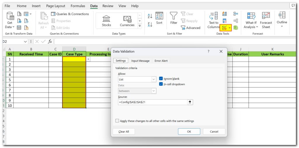 Efficient Work Allocation in Excel